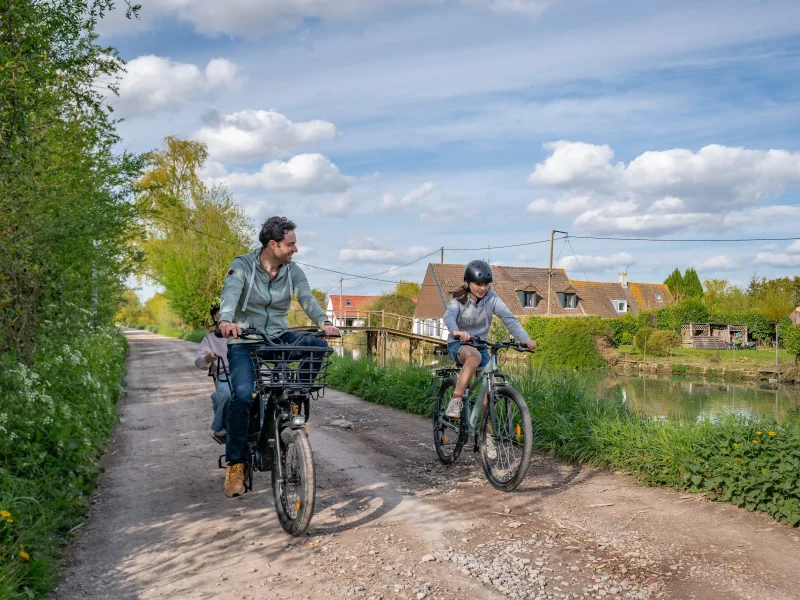 Visiter le Marais Audomarois à vélo